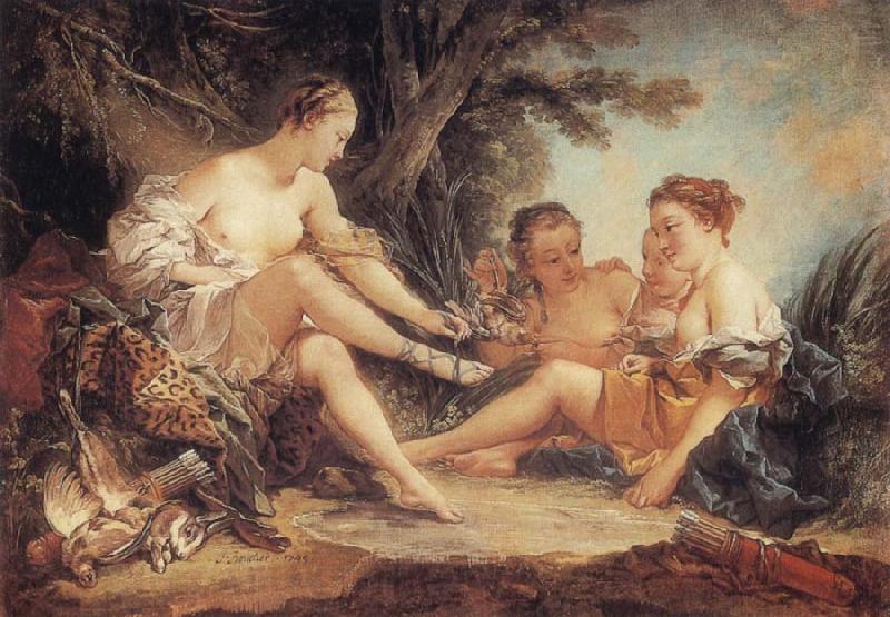 Francois Boucher Diana After the Hunt Germany oil painting art